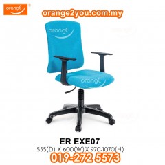 ER EXE07 - Executive Lowback Typist Office Chair | Kerusi Pejabat Beroda